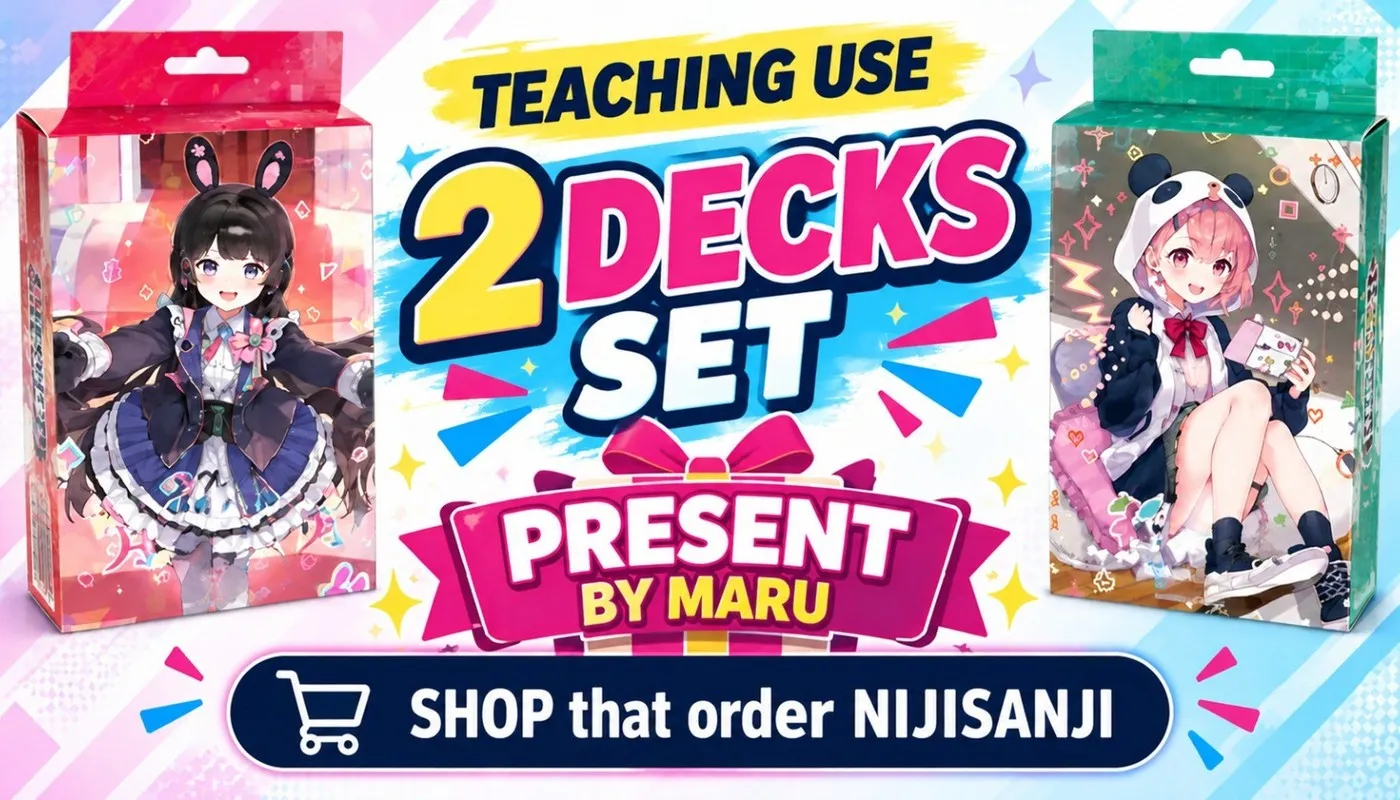 ร้านที่พรีออเดอร์ NIJISANJI รับ Starter Deck 2 กล่องสำหรับสอนเล่น (Teaching) — ปิดรับ 20 ต.ค. 2569