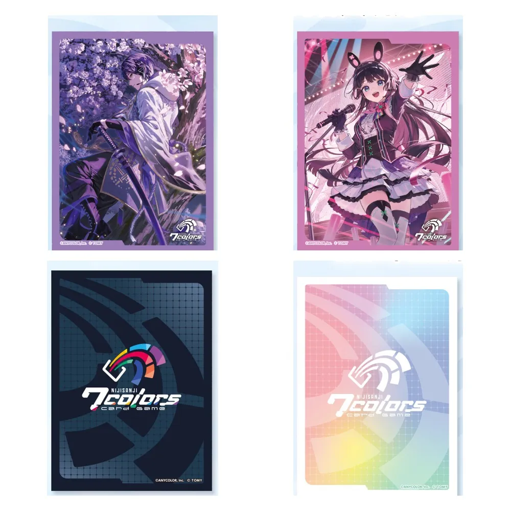 NIJISANJI 7 Colors Sleeve Vol.1 Set (4 Designs)